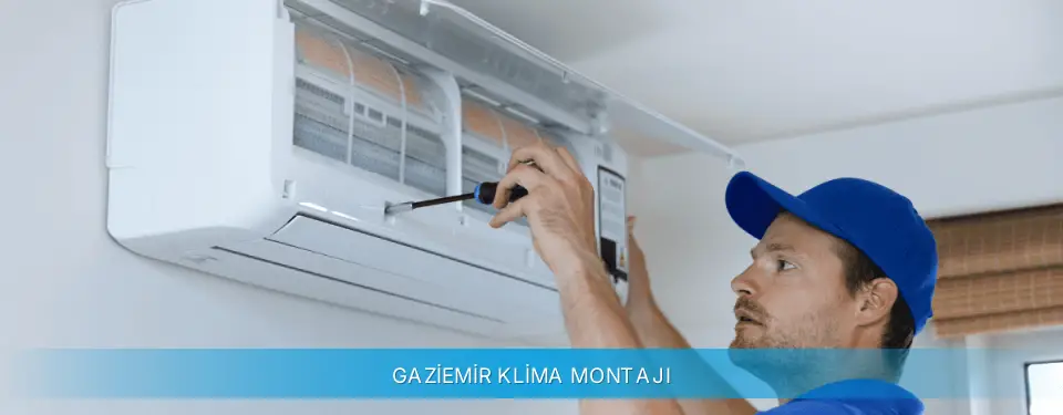 Gaziemir İlçemi Midea Klima Montajı