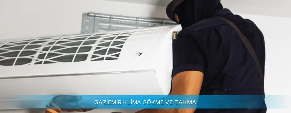 Gaziemir İlçemi Midea Klima Sökme ve Takma